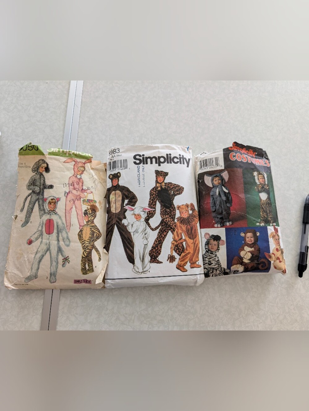 Simplicity Jumpsuit Animal Costumes